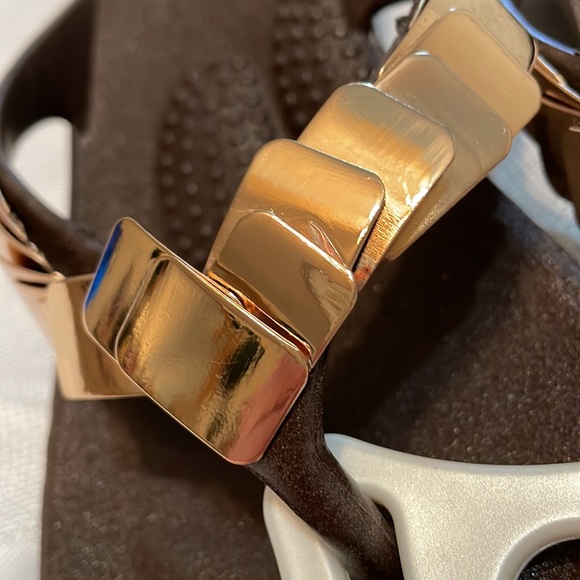 NWT OKA b. Diana Hot Chocolate Sz Medium (7-8) Women Sandals - Picture 4 of 13